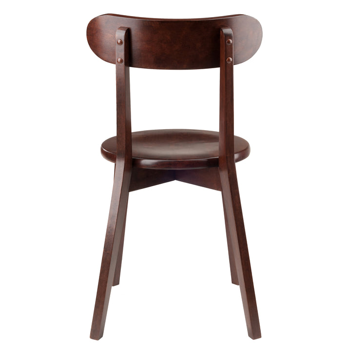 Pauline 2-Pc Chair Set, Walnut