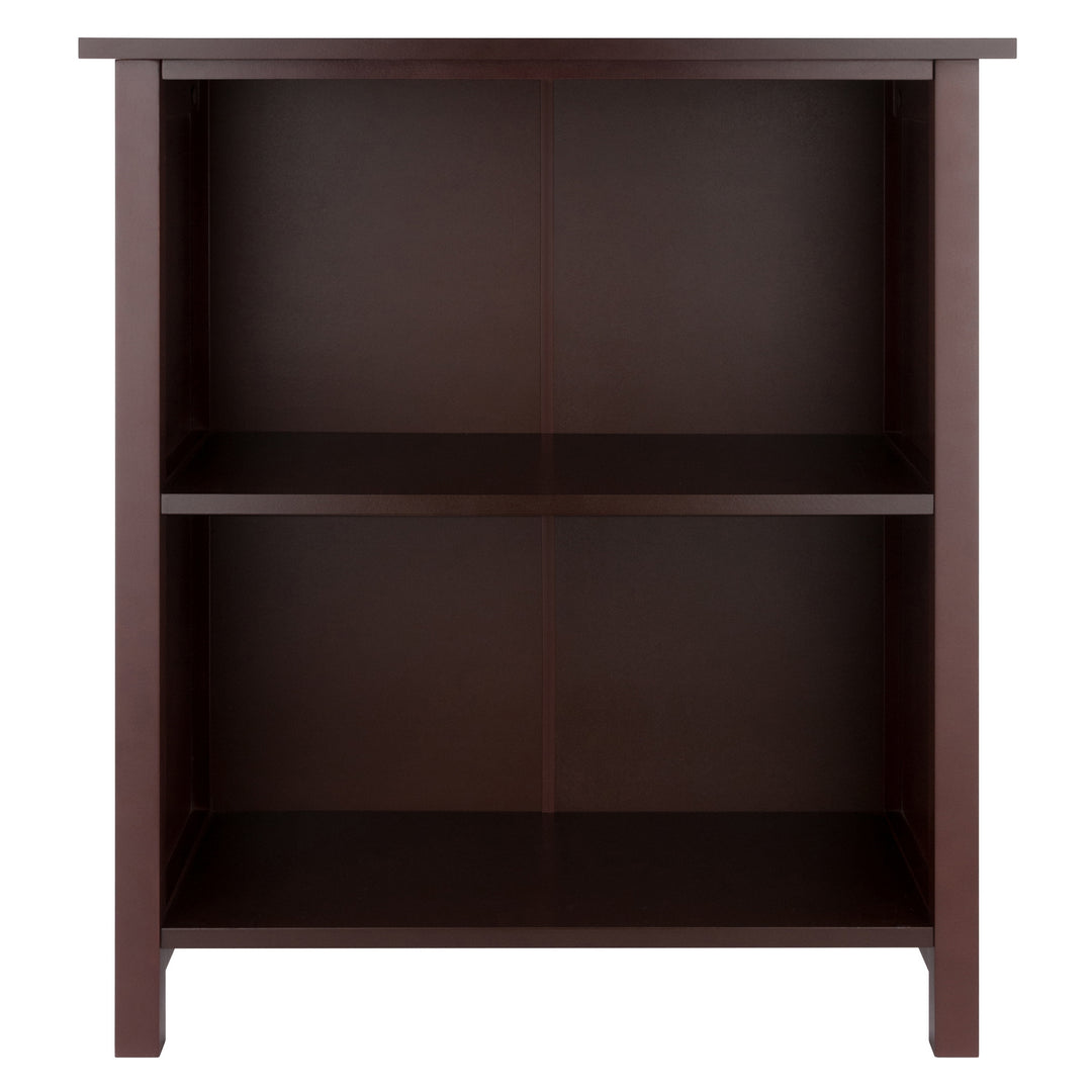 Milan 2-Section Storage Shelf, Walnut