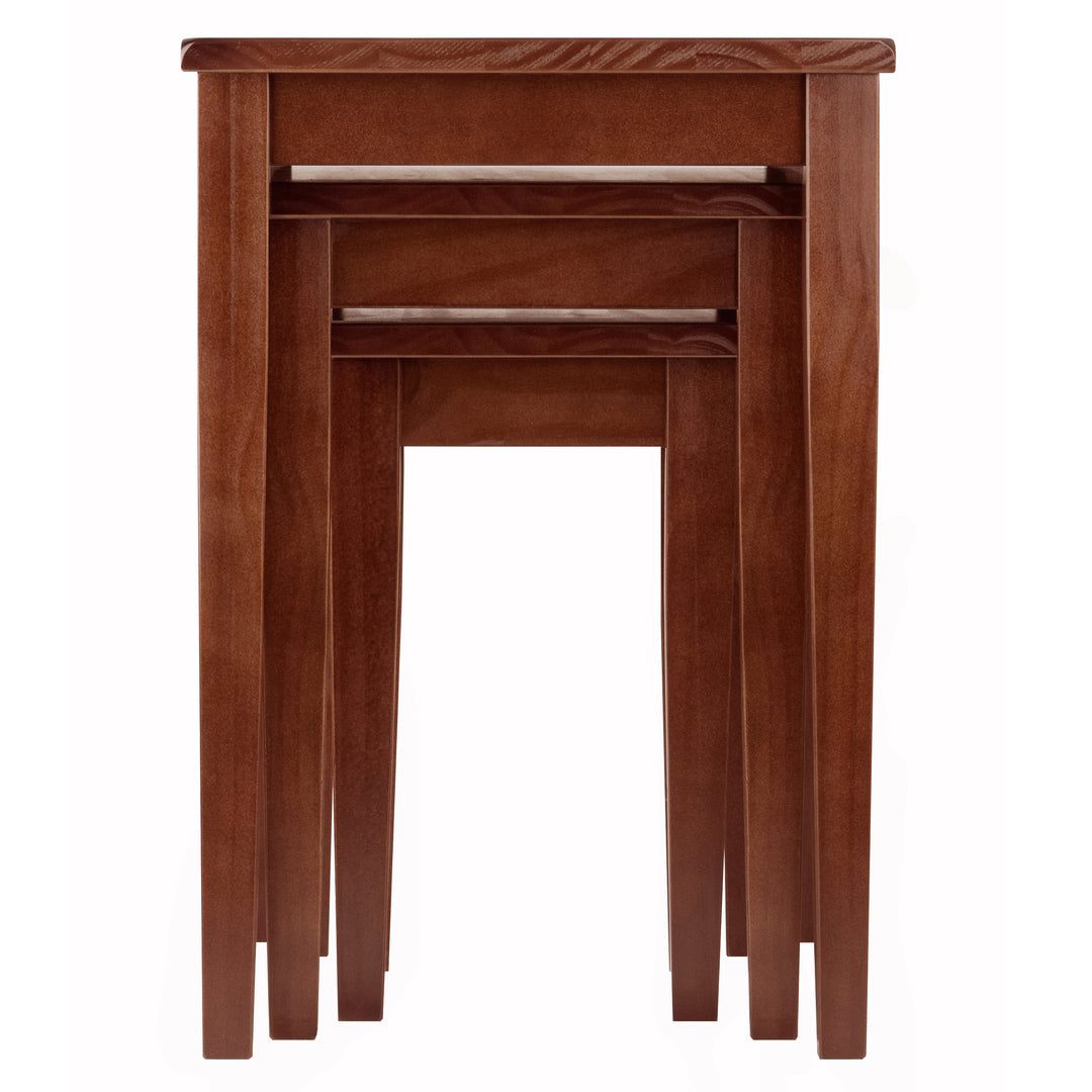 Regalia 3-Pc Nesting Table Set, Walnut