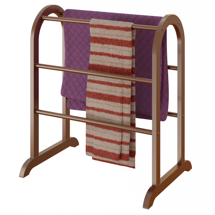 Eleanor Quilt Rack, Walnut