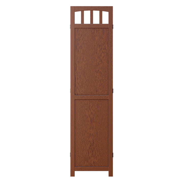 William Folding Screen Divider, Walnut