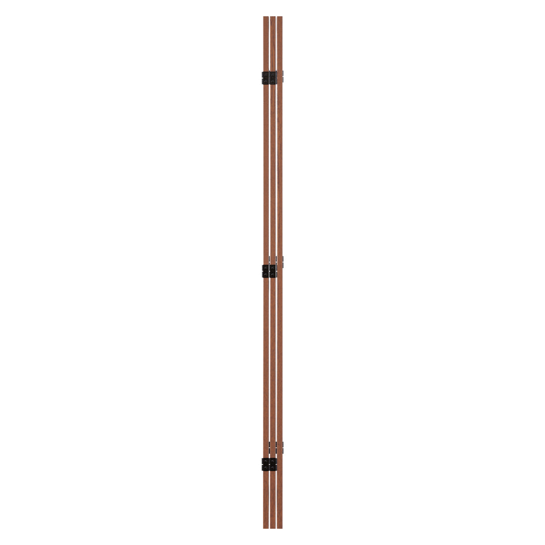 William Folding Screen Divider, Walnut