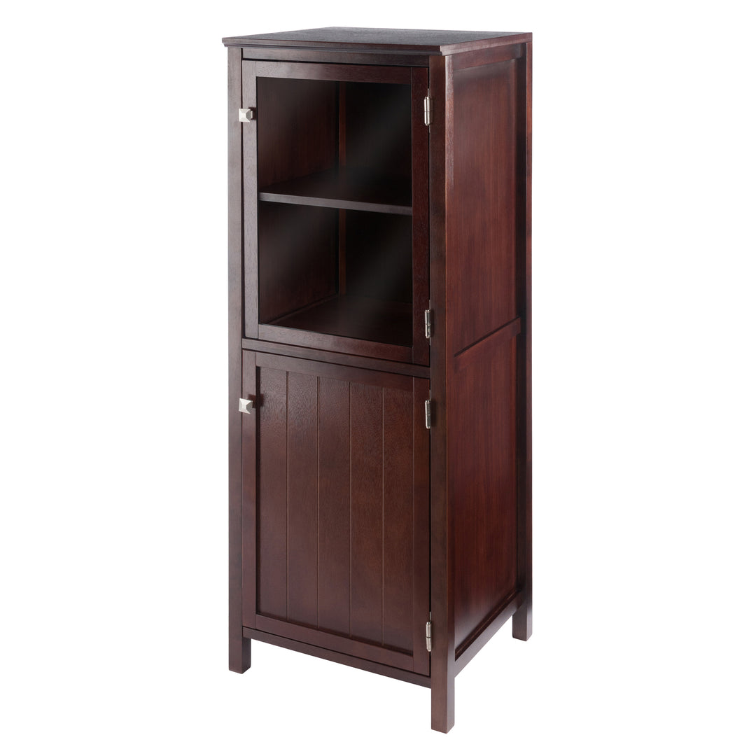 Brooke Jelly 2-Section Cupboard, Walnut 