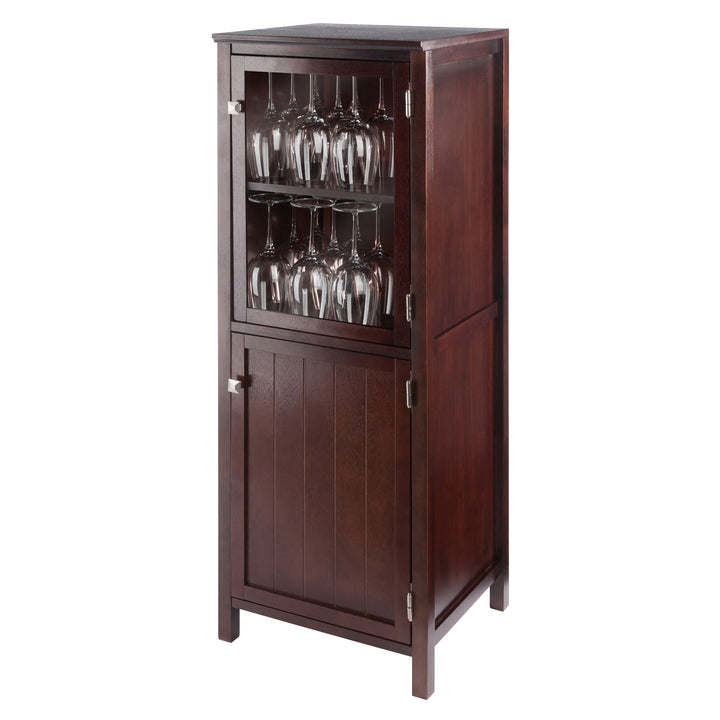 Brooke Jelly 2-Section Cupboard, Walnut