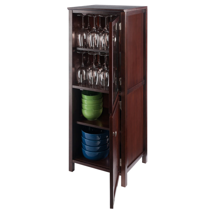 Brooke Jelly 2-Section Cupboard, Walnut