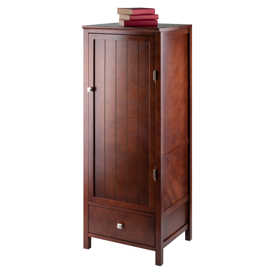 Brooke Jelly 1-Drawer Cupboard, Walnut