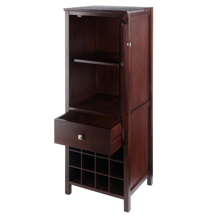 Brooke Jelly 3-Section Cupboard, Walnut