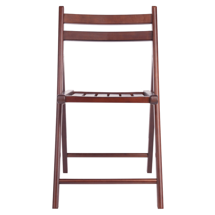 Robin 4-Pc Folding Chair Set, Walnut