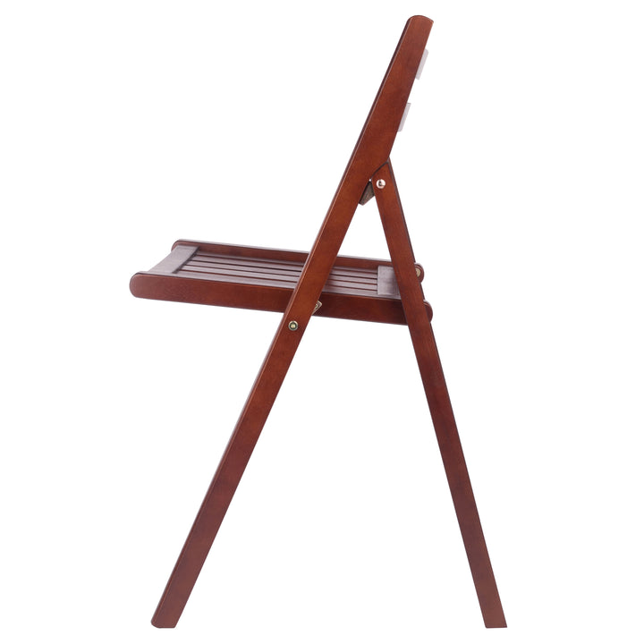 Robin 4-Pc Folding Chair Set, Walnut