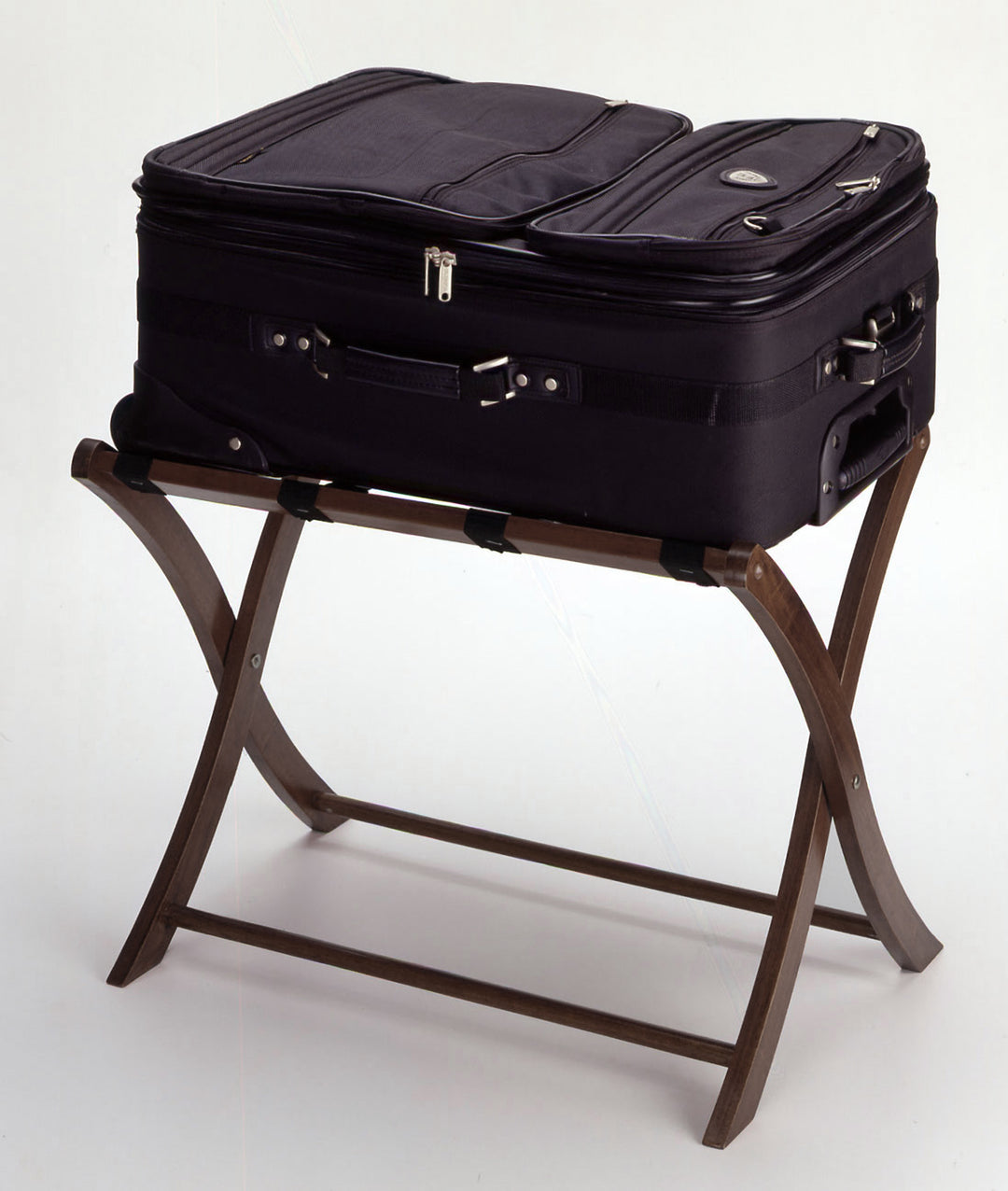 Scarlett Luggage Rack, Walnut