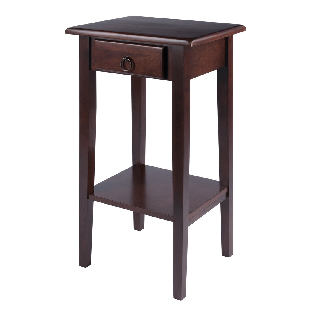 Regalia Accent, Side Table, Walnut