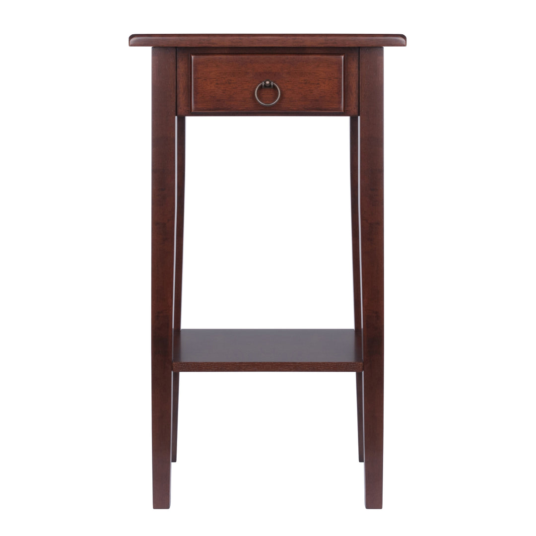 Regalia Accent, Side Table, Walnut