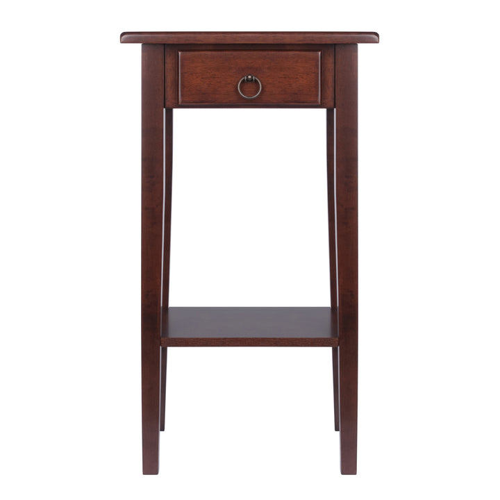 Regalia Accent, Side Table, Walnut