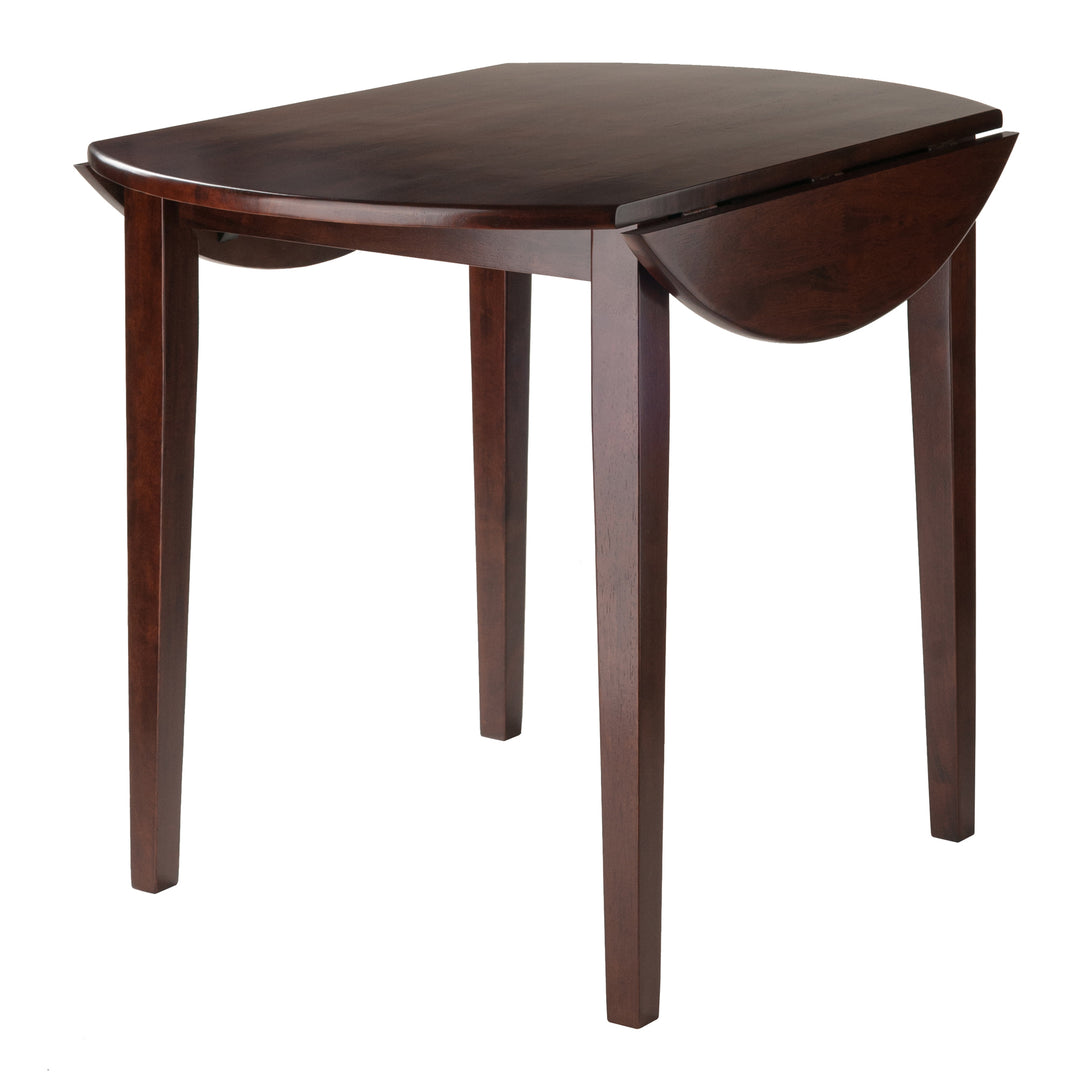 Clayton Round Drop Leaf Dining Table, Walnut