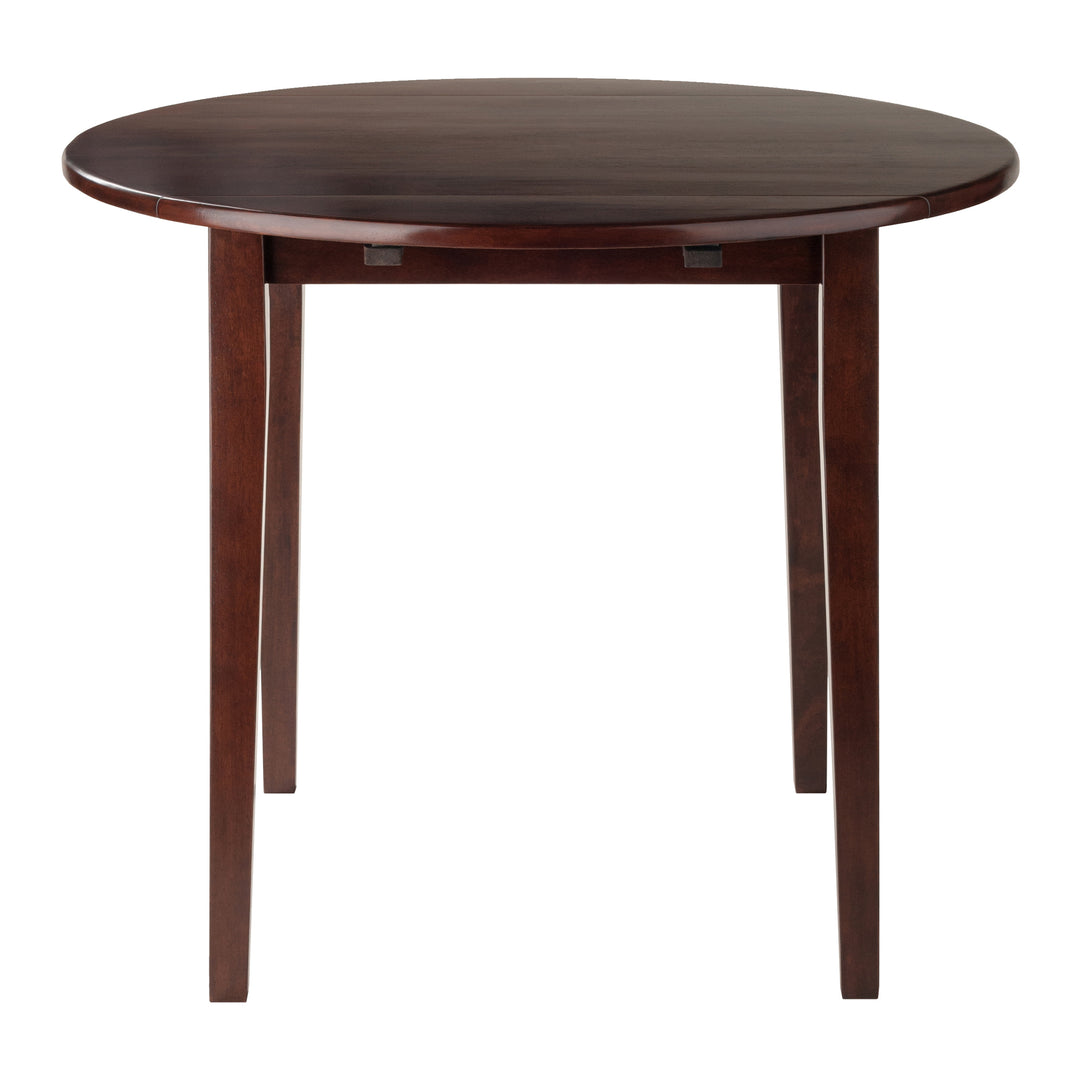 Clayton Round Drop Leaf Dining Table, Walnut