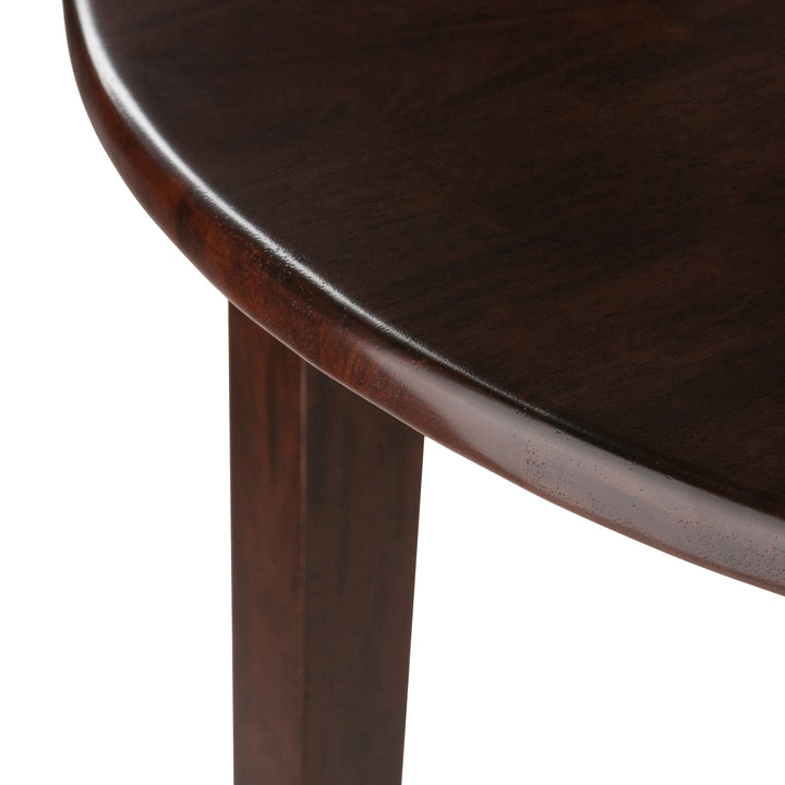 Clayton Round Drop Leaf Dining Table, Walnut