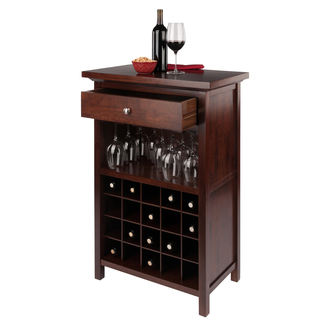 Chablis Wine Cabinet, Walnut