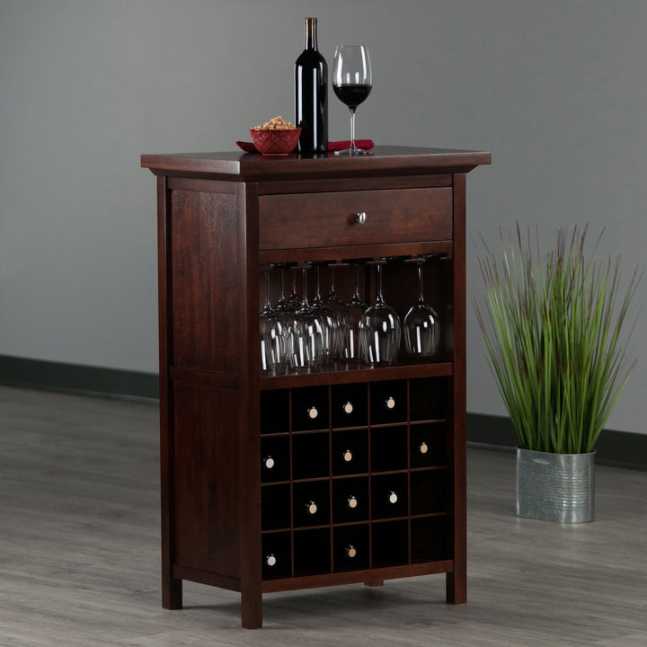 Chablis Wine Cabinet, Walnut