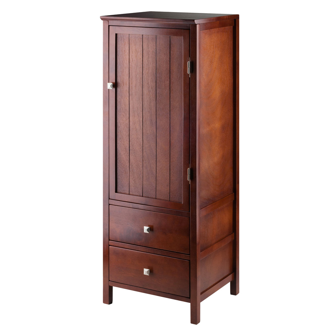 Brooke Jelly 2-Drawer Cupboard, Walnut 