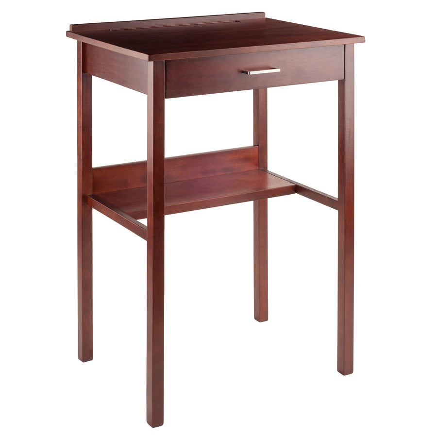 Ronald High Desk, Walnut 