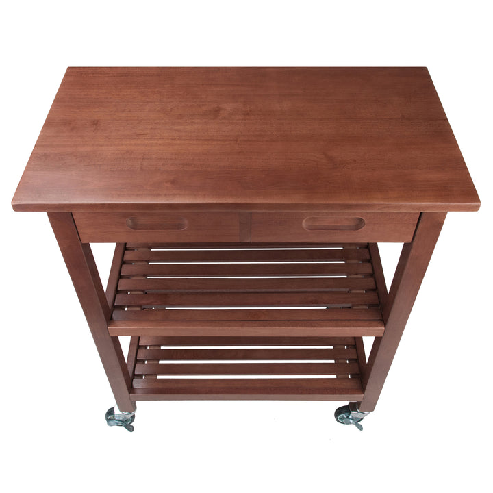 Jonathan Kitchen Cart, Walnut