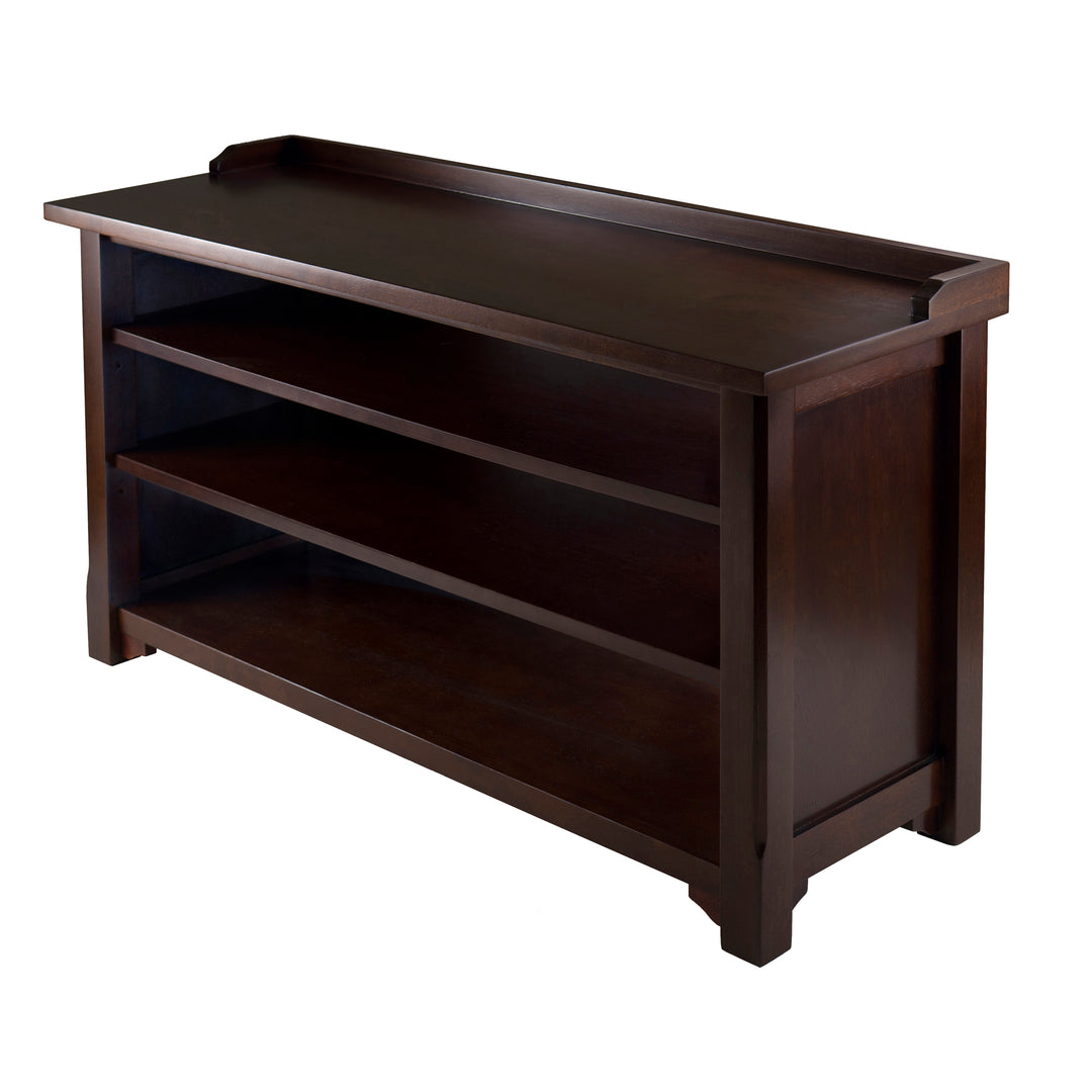 Dayton Storage Hall Bench, Walnut