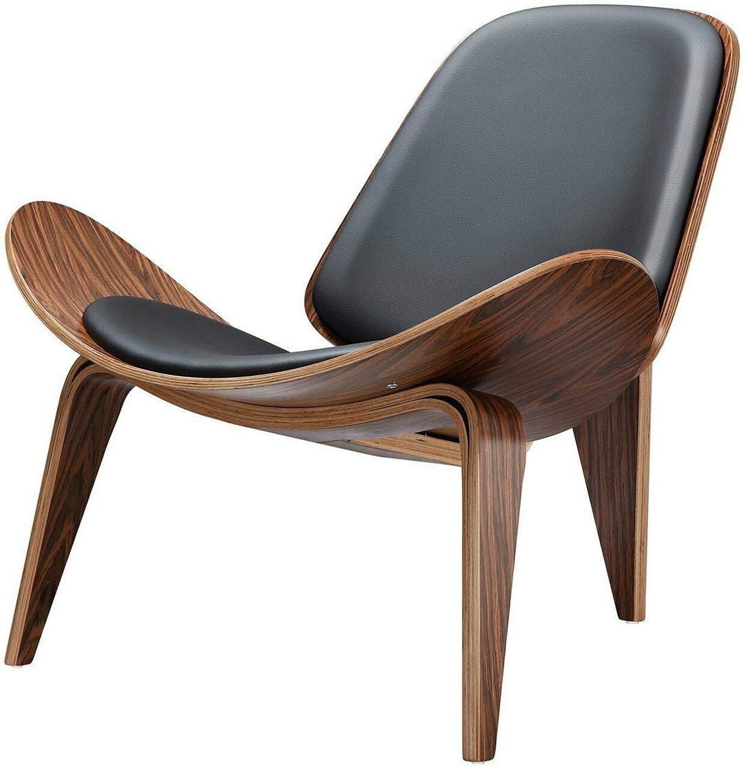 Coastline Decor Nordic Solid Wood Leisure Chair